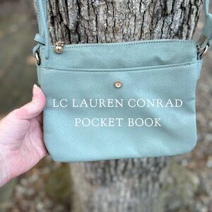 LC Lauren Conrad Mint Green Crossbody Bag